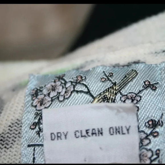 Anthropologie | Tabitha Laced Roses Floral Cardigan Sweater Size S Small - Picture 5 of 8